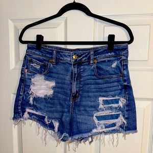 American Eagle Distressed Denim Shorts